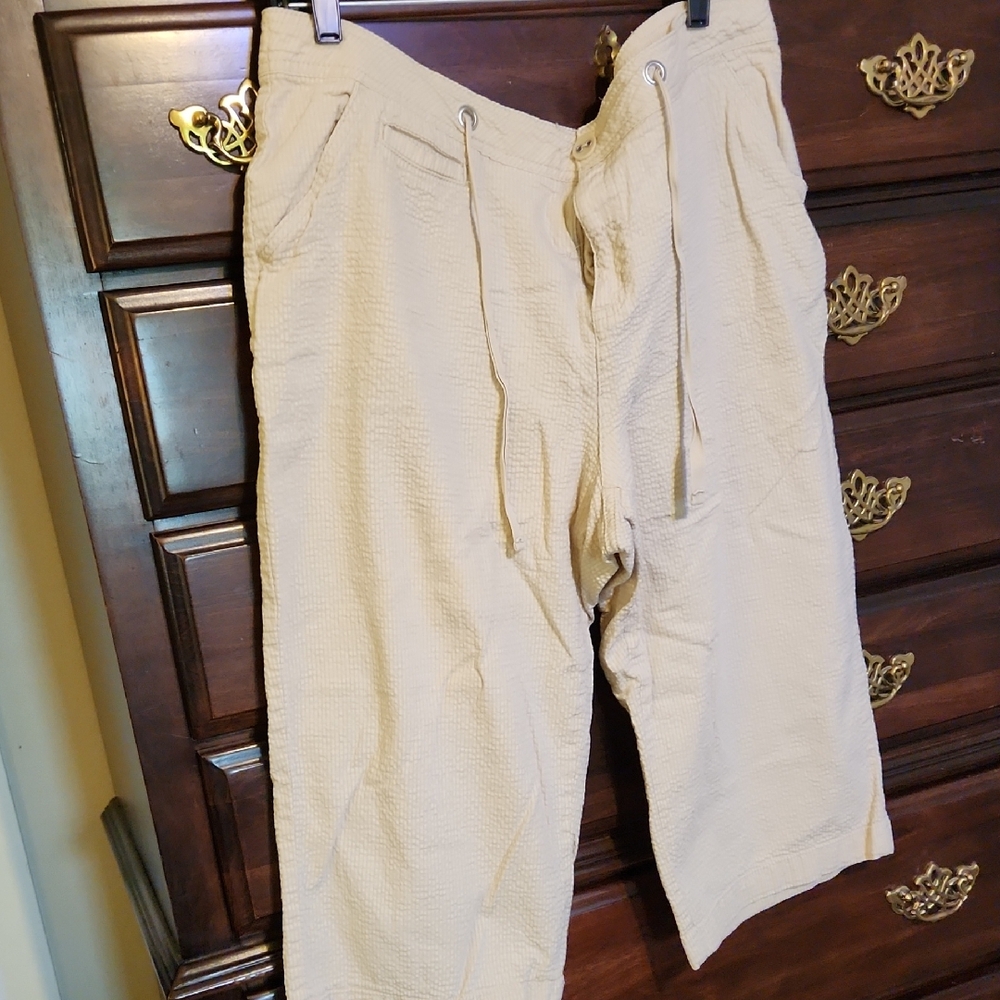 Basic Editions Light Tan Pants